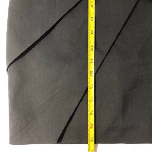 H&M Gray Mini Skirt Size 4 - Picture 5 of 6